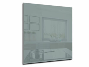Spatwand keuken glas 60 x 65 cm grijs