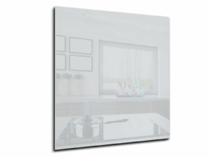 Spatwand keuken glas 60 x 65 cm lichtgrijs