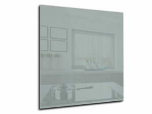 Spatwand keuken glas 60 x 65 cm tussenliggend grijs