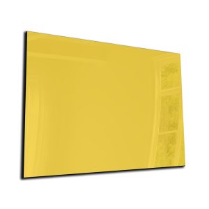 Magneetbord - Glas - Whiteboard - Memobord - Magnetisch - Diverse maten - donker geel