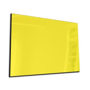 Magneetbord - Glas - Whiteboard - Memobord - Magnetisch - Diverse maten - Licht geel
