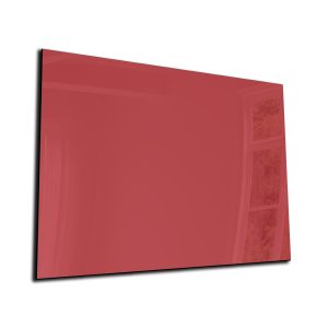 Magneetbord - Glas - Whiteboard - Memobord - Magnetisch - Diverse maten - Donker rood