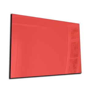 Magneetbord - Glas - Whiteboard - Memobord - Magnetisch - Diverse maten - Licht rood