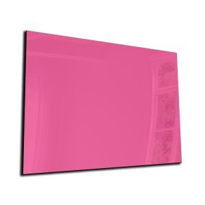 Whiteboard van glas - Magneetbord  - Diverse maten - Roze