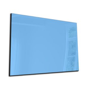 Whiteboard van glas - Magneetbord  - Diverse maten - Pastelblauw