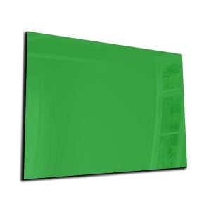 Whiteboard van glas - Magneetbord  - Diverse maten - Lichtgroen
