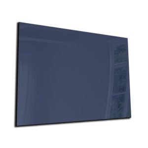 Whiteboard van glas - Magneetbord - Grotere maten – Marineblauw