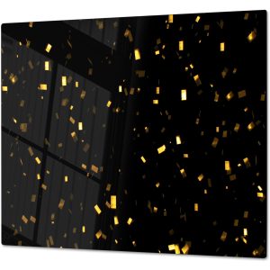 Inductiebeschermer - Gehard Glas - Gouden Confetti
