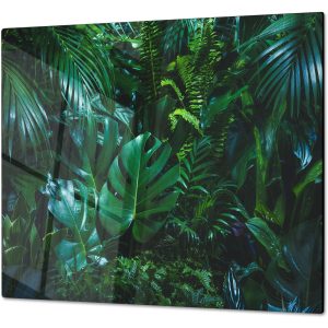 Inductiebeschermer - Gehard Glas - Tropische Palmbladeren