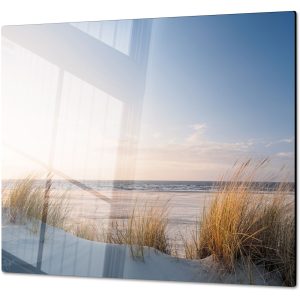Inductiebeschermer - Gehard Glas - Gouden duingras op het strand
