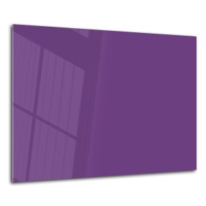 Spatscherm keuken - Hittebestendig gehard glas - 52 Maten - Kleur donker violet