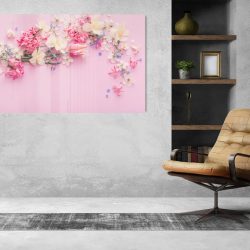 Whiteboard van glas – Magneetbord - Lente bloemen