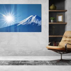 Whiteboard van glas – Magneetbord - Berg Fuji