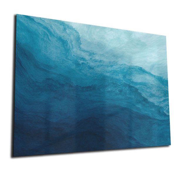 Whiteboard van glas – Magneetbord - Water textuur