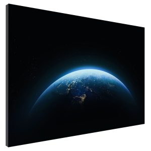 Metaal Bord - Memobord - Whiteboard - Magneetbord - Planeet aarde