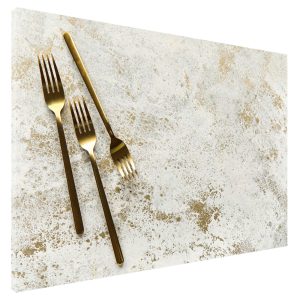 Metaal Bord - Memobord - Whiteboard - Magneetbord - Gouden vorken