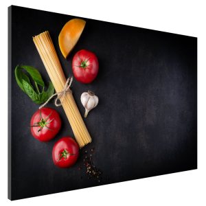 Metaal Bord - Memobord - Whiteboard - Magneetbord - Pasta ingrediënten